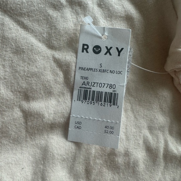 Roxy Pineapple Graphic T-Shirt - Picture 2 of 5